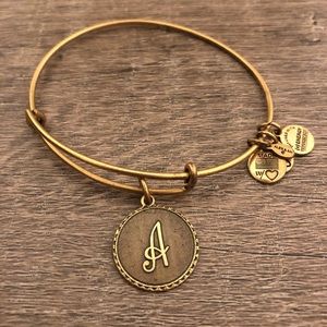 Alex and Ani Initial A Bracelet